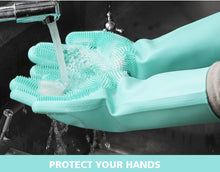 Load image into Gallery viewer, 1 Pair Dish Washing Gloves Magic Silicone